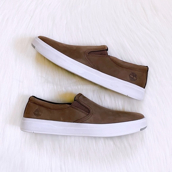 Timberland Men’s Davis Square Brown Slip-On - Picture 6 of 7